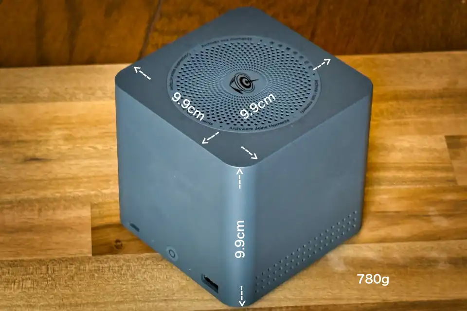 Beelink ME 約10cmのキューブ形状